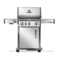 Napoleon Rogue PRO 425 газовый гриль (стальной, с ИК горелкой 3/3)
